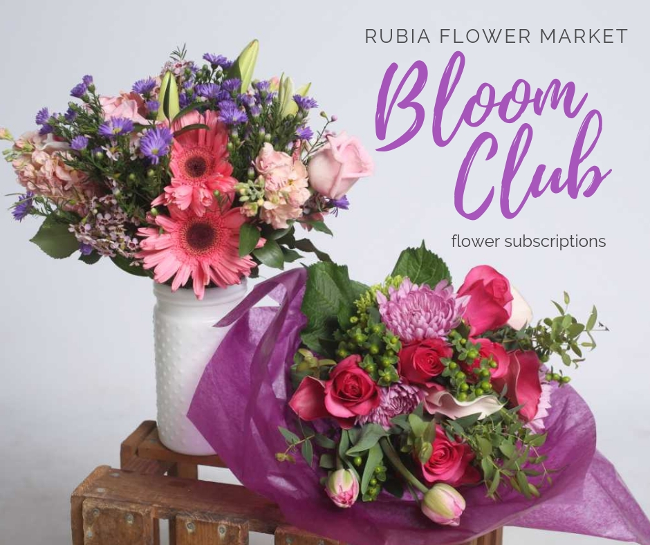 Rubia Flower Market Bloom Club FB